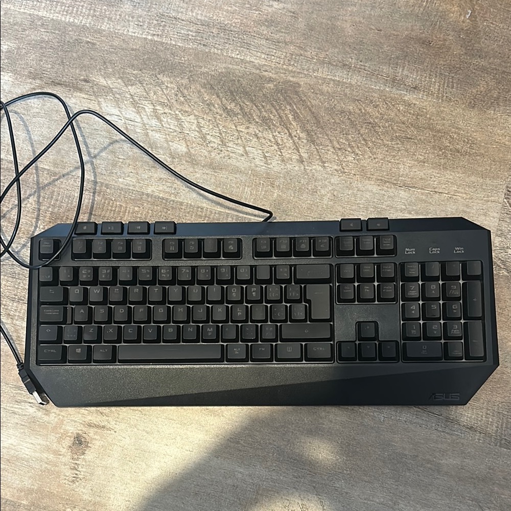 ASUS Black Wired Keyboard